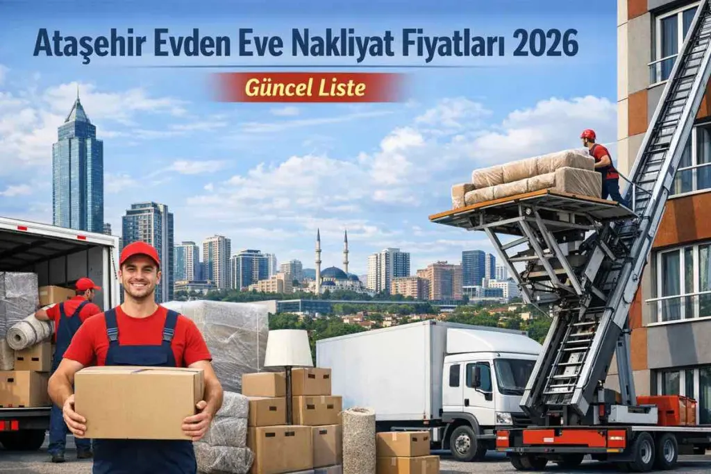 Ataşehir Evden Eve Nakliyat Fiyatları 2026