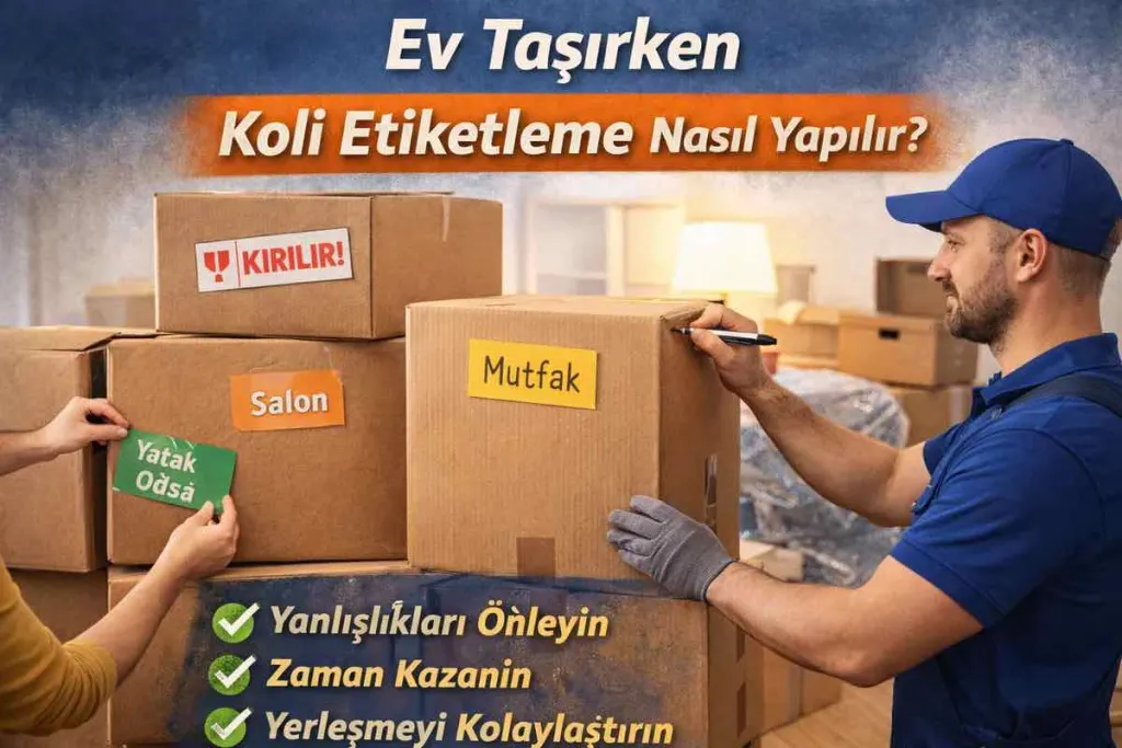 Ev Taşırken Koli Etiketleme Nasıl Yapılır?