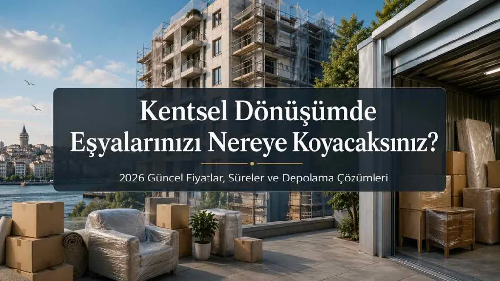 Kentsel Dönüşümde Eşyalarınızı Nereye Koyacaksınız?
